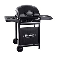 Outback Barbecue Omega 250 Gas BBQ - Black (OUT370727)