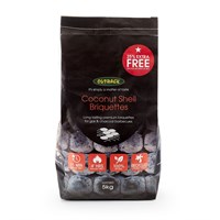 Outback Hybrid Coconut Shell BBQ Briquettes 4Kg (370800)
