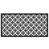 Panacea 120 x 60cm Geometric Circles Garden Screen (90165)