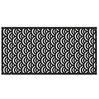 Panacea 120 x 60cm Modern Wave Garden Screen (90164)