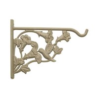 Panacea 8 Inches Cast Aluminum Bracket with Hummingbird (85004)