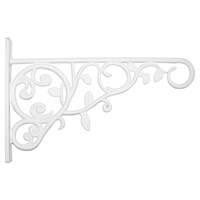 Panacea 9 Inches Cast Aluminum Bracket with Leaves (85008)