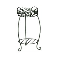 Panacea Scroll & Ivy Double Plant Stand - 21.5' (89172)