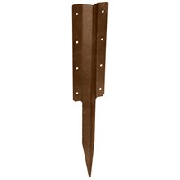 Perry Double Sleeper Straight Support Spike - Brown (47160000Br)