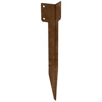 Perry Single Sleeper Corner Support Spike 440mm X 95mm - Brown (47130000Br)