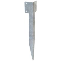 Perry Single Sleeper Corner Support Spike 440mm X 95mm - Pre-Galvanised (47130000Pg)