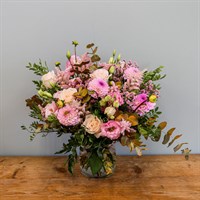 Pinkoween Autumn Floral Hand Tied Bouquet