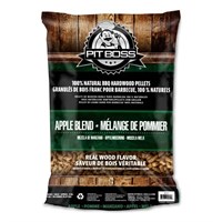 Pit Boss All Natural BBQ Wood Pellets - Apple Blend 9kg (55233)