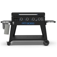 Pitboss Ultimate Plancha with Removable Top - 4 Burner Gas Grill (10813) + FREE ULTIMATE PLANCHA KIT AND COVER