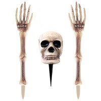 PMS 3 Piece Buried Skeleton Set Halloween Decoration (977172)