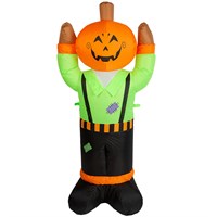 PMS 4ft Inflatable Pumpkin Man Halloween Decoration (977238)