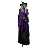 PMS 72 Inch Animated Witch Ghost Halloween Decoration (977248)