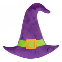 PMS Halloween Witches Hat Wall Plush Decoration (619172)