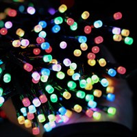 Portland Fir 250 RGB Smart App Controlled LED Christmas String Lights (LIT1)