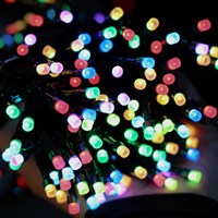 Portland Fir 400 RGB Smart App Controlled LED Christmas String Lights (LIT2)