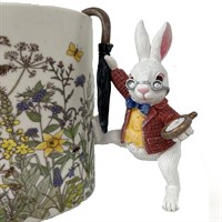 Potty Feet Decorative Pot Feet -  White Rabbit (PBAW0002C)