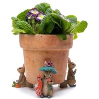 Potty Feet Decorative Pot Feet - Beatrix Potter Range Set 2 - Set of 3 (PFBP000456C)