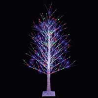 Premier 1.2m Birch Christmas Twig Tree with 300 Multi Colour LEDs (LV232494M)