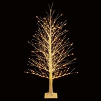 Premier 1.5m (5ft) Birch Pre Lit Twig Branch Christmas Tree with 560 LEDs (LV232495WW)