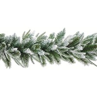 Premier 1.8m (6ft) Fairmont Fir Artificial Christmas Garland With Silver Glitter (TG199185)