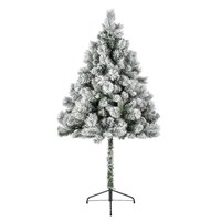 Premier 1.8m (6ft) Flocked Parasol Artificial Christmas Tree (TR600PTF)