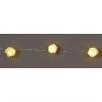 Premier 10 LED Rose Lights - Yellow (LB151438) Christmas Lights