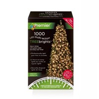 Premier 1000 Multi Action LED Treebrights Christmas Lights Warm White (LV162179WW)