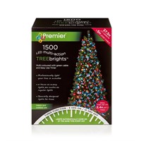 Premier 1500 Multi Colour Multi Action LED Treebrights Christmas String Lights (LV162180M)