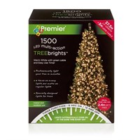 Premier 1500 Warm White Multi Action LED Treebrights Christmas String Lights (LV162180WW)
