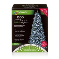 Premier 1500 White Multi Action LED Treebrights Christmas String Lights (LV162180W)