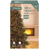 Premier 1500 Vintage Gold Multi Action LED Treebrights Christmas String Lights (LV162180VG)
