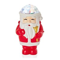 Premier 15cm Musical Flashing Christmas Santa Projector (LB261564)