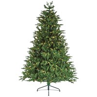 Premier 2.1M (7ft) Grandview Fir Artificial Pre Lit Christmas Tree With 390 LED Lights (TR700GRABL)
