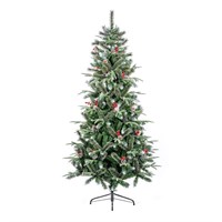 Premier 2.1m (7ft) Slim New Jersey Spruce Artificial Christmas Tree (TR700SNJ)