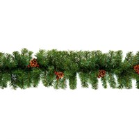 Premier 2.7m (9ft) Berry And Cone Artificial Christmas Garland (TG149290)
