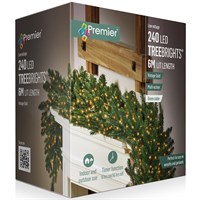 Premier 240 LED Multi Action TreeBrights Vintage Gold Christmas String Lights (LV236191VG)