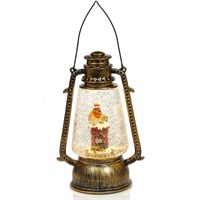Premier 24cm Robin Light Up Christmas Water Spinner Decoration - Post Box (LB201187)