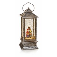 Premier 27cm Oblong Christmas Lantern Water Spinner with LEDs - Choir (LB171602P)
