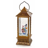 Premier 27cm Oblong WaterSpinner - Snowman (LB184638P) Christmas Lights