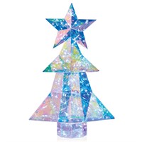 Premier 31cm Dream Tree Light Up Christmas Decoration with 100 White LEDs (LB243417)