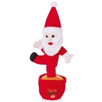 Premier 32cm Dancing Talkback Musical Santa Christmas Novelty Toy (MB241682)