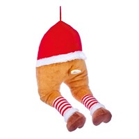 Premier 37cm Hanging Animated Christmas Reindeer Legs Door Decoration (MB231202)