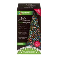 Premier 500 Multi Action LED Treebrights Christmas Lights Multi Colour (LV178517M)