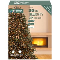 Premier 5000 Vintage Gold Multi Action LED Treebrights Christmas String Lights (LV232567VG)