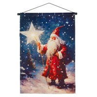Premier 60cm St Nicholas Light Up Christmas Banner Decoration (FB243289)