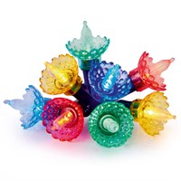 Premier 80 Retro Christmas String Light Set with Fairy Caps & Modern LEDs (LV251758)