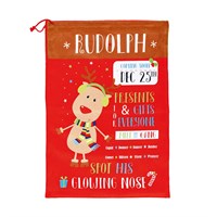 Premier Reindeer Character Christmas Gift Sack (PL205190)