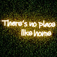 Premier There's No Place Like Home LED Neon Sign in Warm White (LT250746)