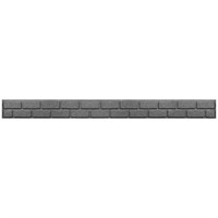 Primeur 9cm Ultra Curve Border Edging Bricks Grey (P00018312)