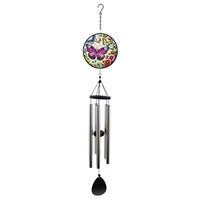 Primus Butterfly Large Glass Suncatcher Garden Decor Windchime (PT1060)